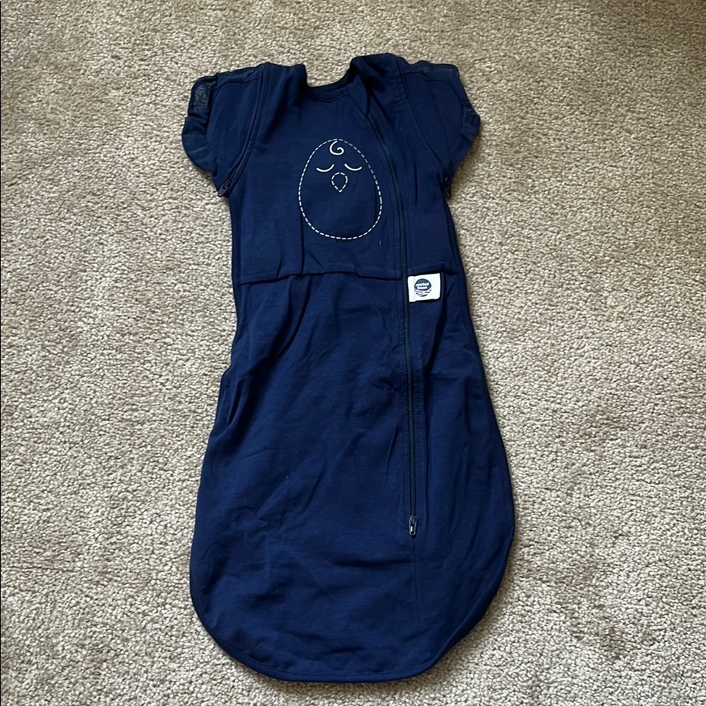 Nested Bean Navy Blue Zen Transitional Sleep Sack